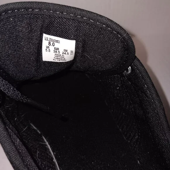 VANS WOMEN'S LACE UP CANVAS SNEAKERS - Picture 3 of 13